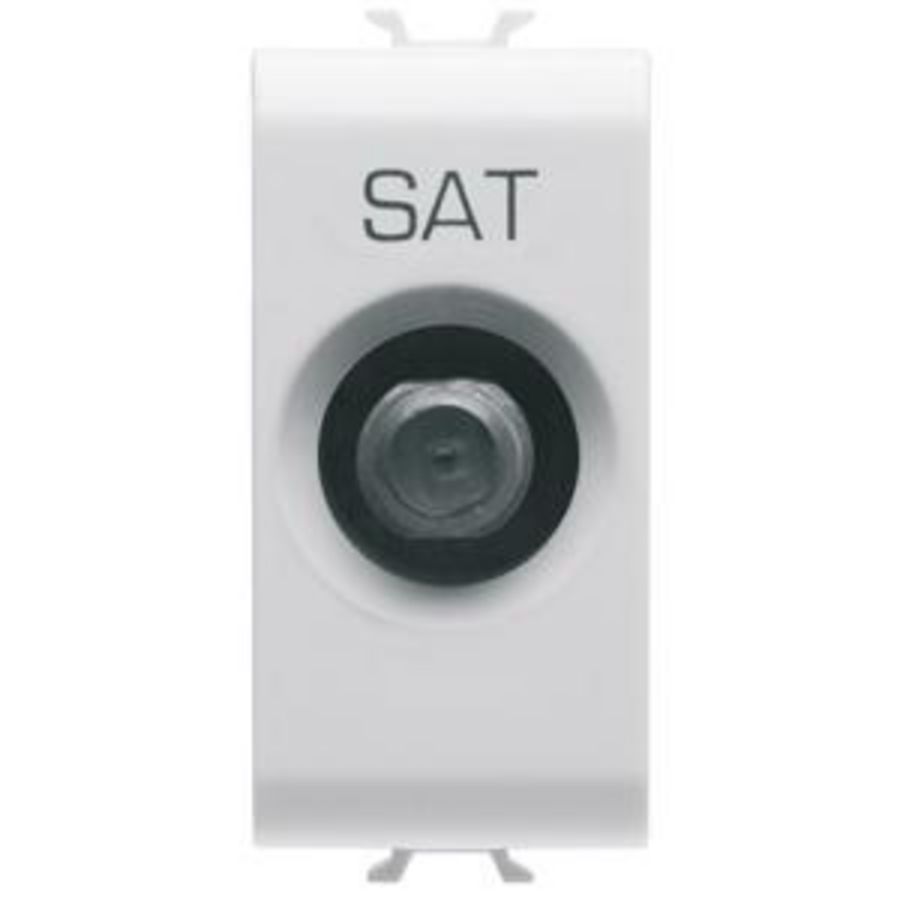 COAXIAL TV/SAT SOCKET-OUTLET, CLASS A SHIELDING-FEMALE F C