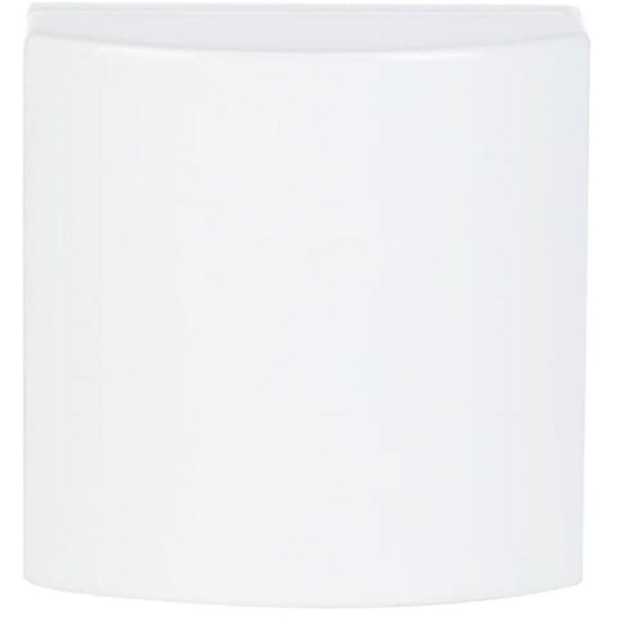 Centraalplaat klapdeksel v 50 x 50 telecom s-studiowit (1746-84)