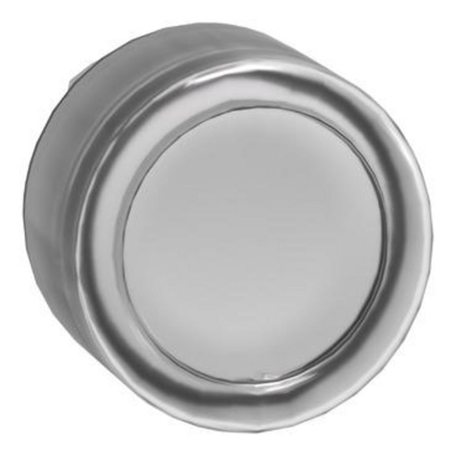 Kop voor verlichte drukknop Ø22mm met kapje Wit,