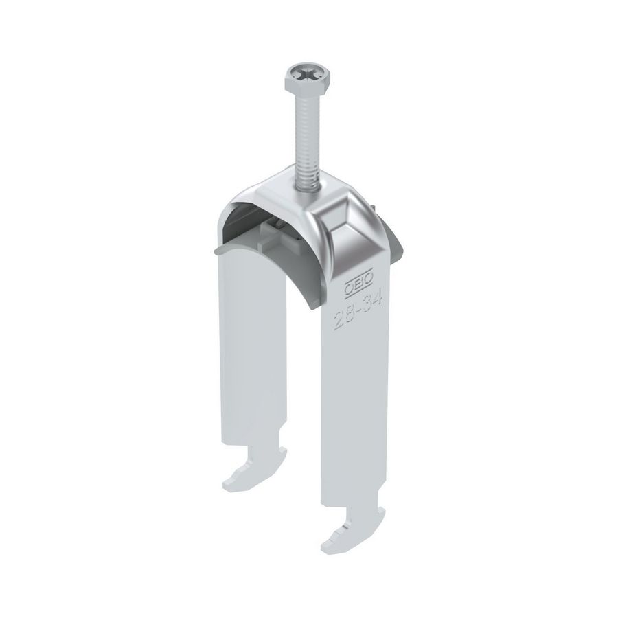 Beugelklem 2056 2-vdg 28-34mm aluminium VVE=50