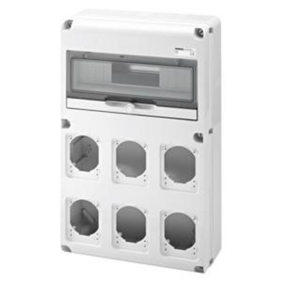 Q-DIN 14 MODULE-6 FLENZEN IEC 309 16/32 A IP44/67-IP65