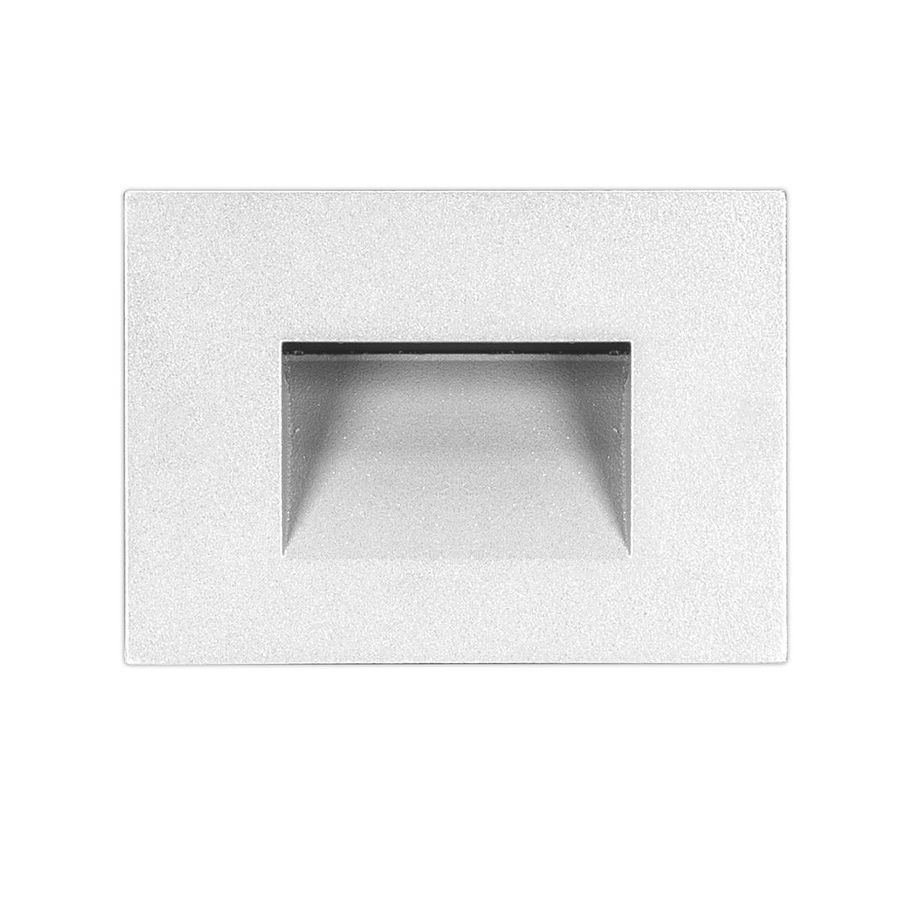 LED-Wandinbouwarmatuur 3000K 5W statisch asymm. gemiddelde O