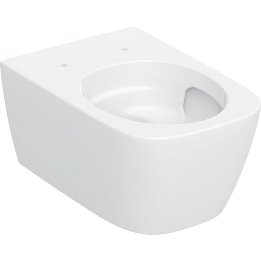 Wandcloset iCon Square diepspoel TurboFlush 530mm Wit (excl. zitting)