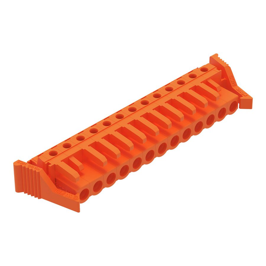 THT FE steker HA raster 5,08mm oranje 232-273/039-000 VVE=25