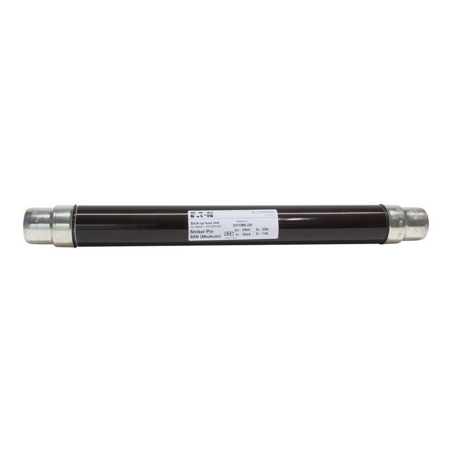 Zekering middenspanning 20A AC 24 kV 2" 51x442mm back-up DI