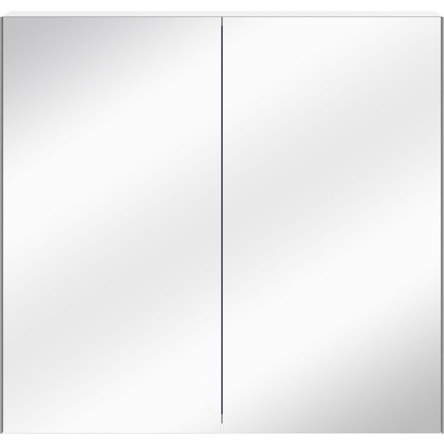 Sonia spiegelkast 80 cm aluminium look