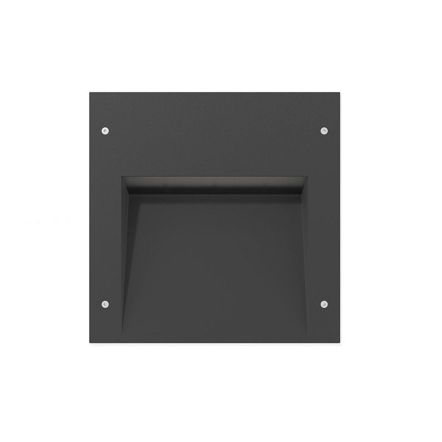 LED-Wandinbouwarmatuur 3000K 5W statisch asymm. gemiddelde O