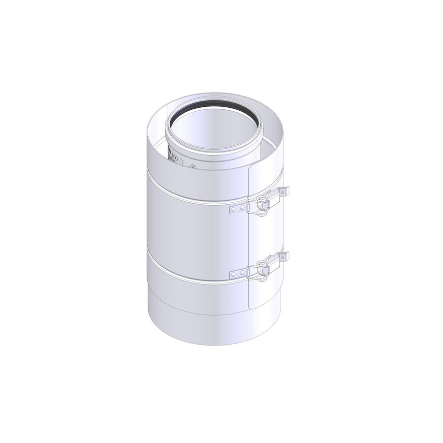 Schuifpijp Ø100/150x 50-100mm d-p/a