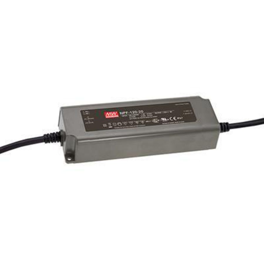 AC-DC enkele output LED driver CV+CC 120W 24V