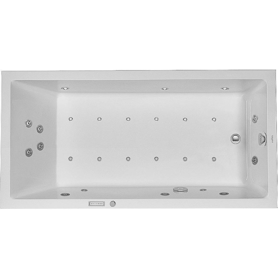 Whirlbad Starck 1800x900mm wit inbouw 1 rugsteun Combi E