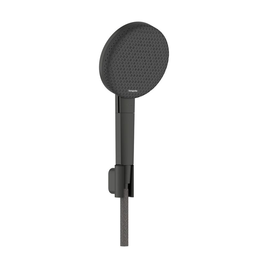 Handdouche Raindance Alive Select S 125 3 straalsoorten slang 160cm Brushed Black Chrome