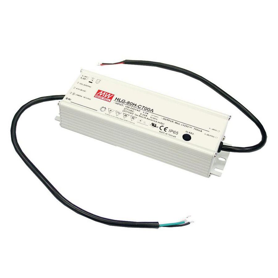 AC-DC LED Driver CV+CC A type Dim 80W 24V