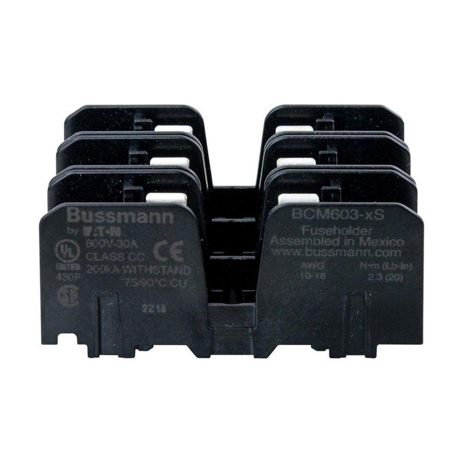 BCM modulair zekeringblok Screw Three-pole VVE=5