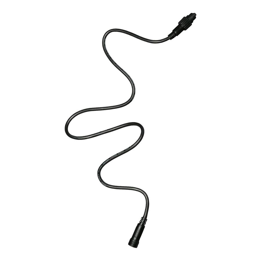 Verlengkabel 002-103 L=1m. QF 36V+ IP67 zwart