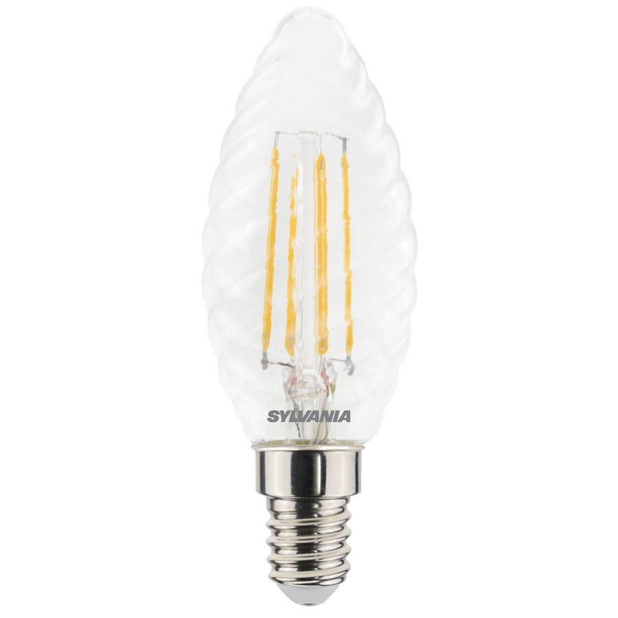 LED-lamp Toledo retro candle TW CL 470lm 827 E14 VVE=6