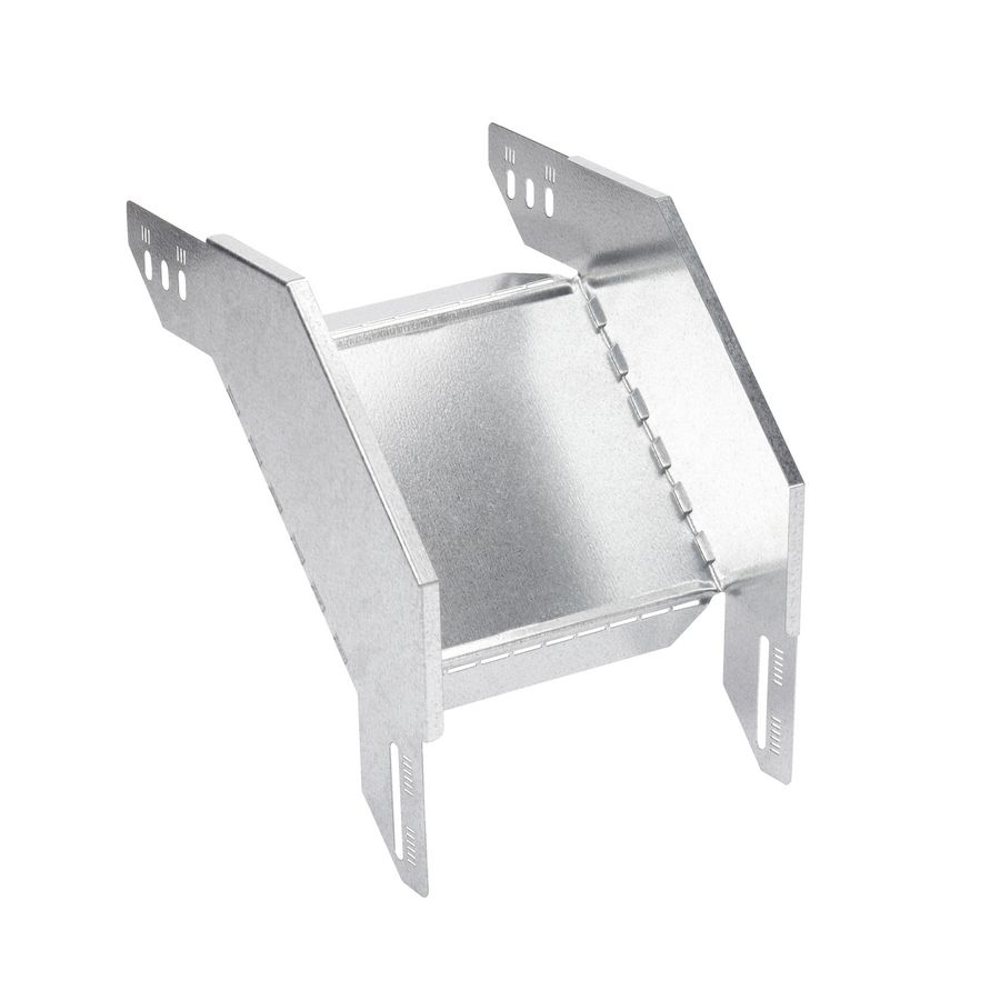 Vervalstuk vlak 120x60mm Sendzimir verzinkt