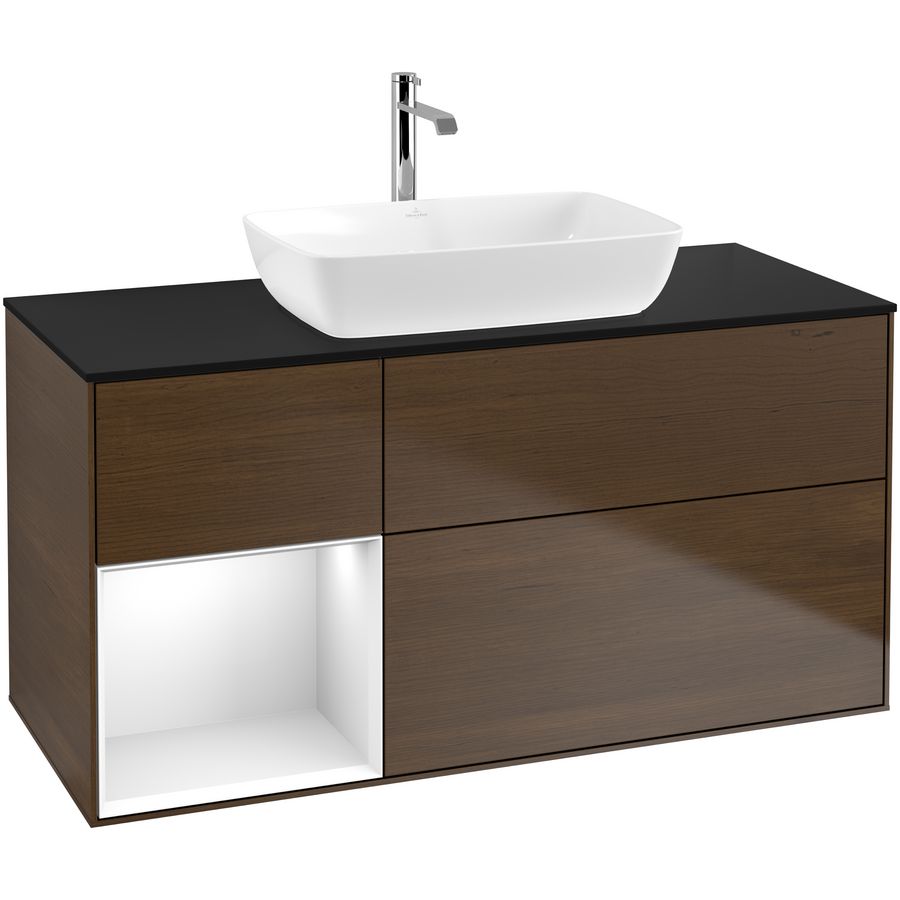 Wastafelonderkast Finion 1200x603x501mm W.Veneer G822GFGN