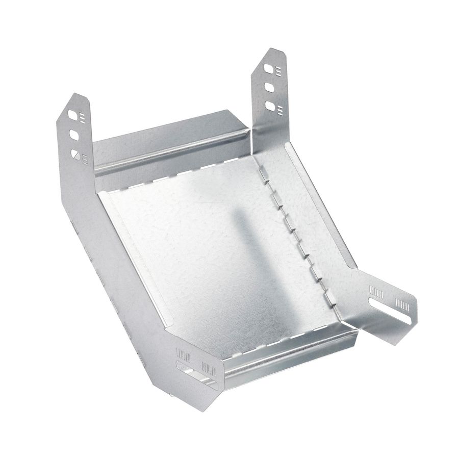 Stijgstuk vlak 120x60mm Sendzimir verzinkt