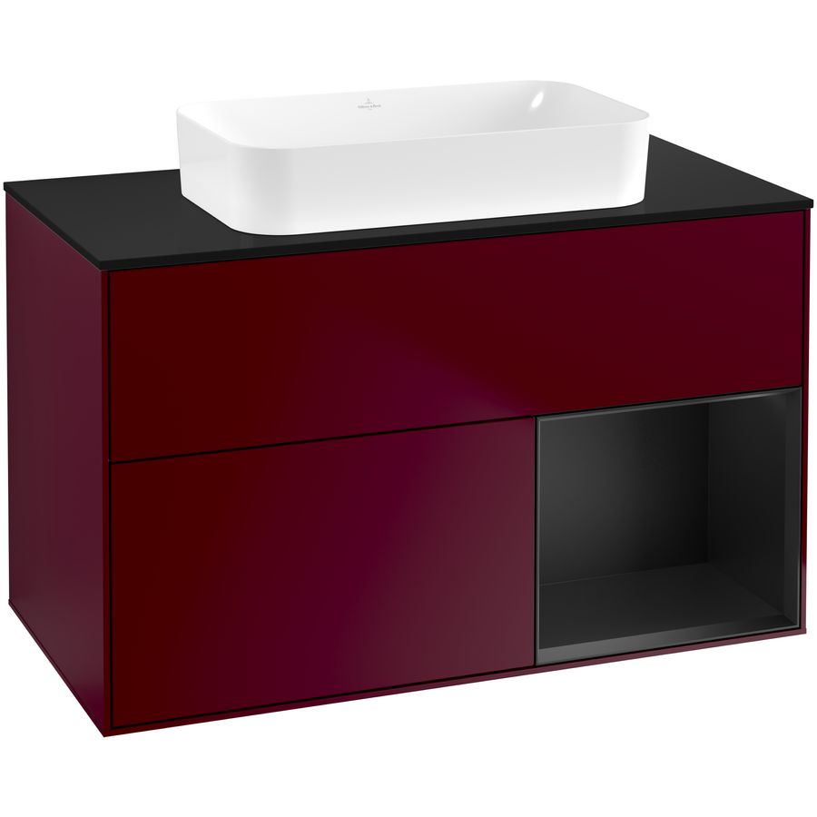 Wastafelonderkast Finion 1000x603x501mm Peony Matt Lacquer G662PDHB