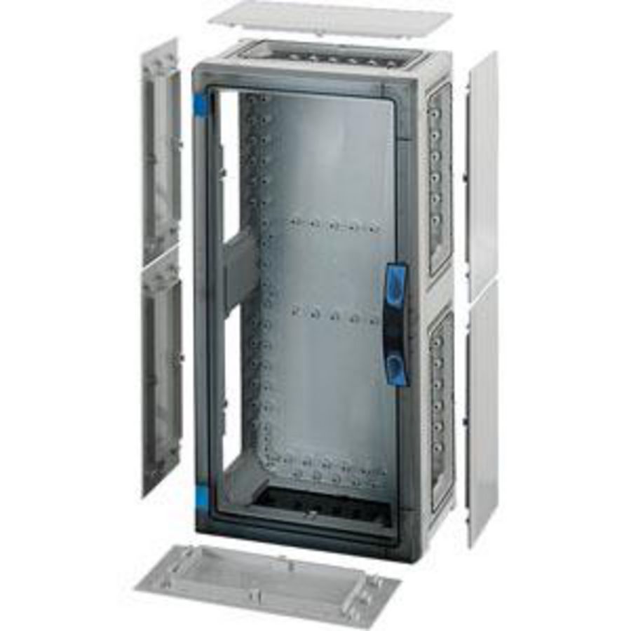 L. beh. BM3 276x546x186 wand Dicht Transparante deur