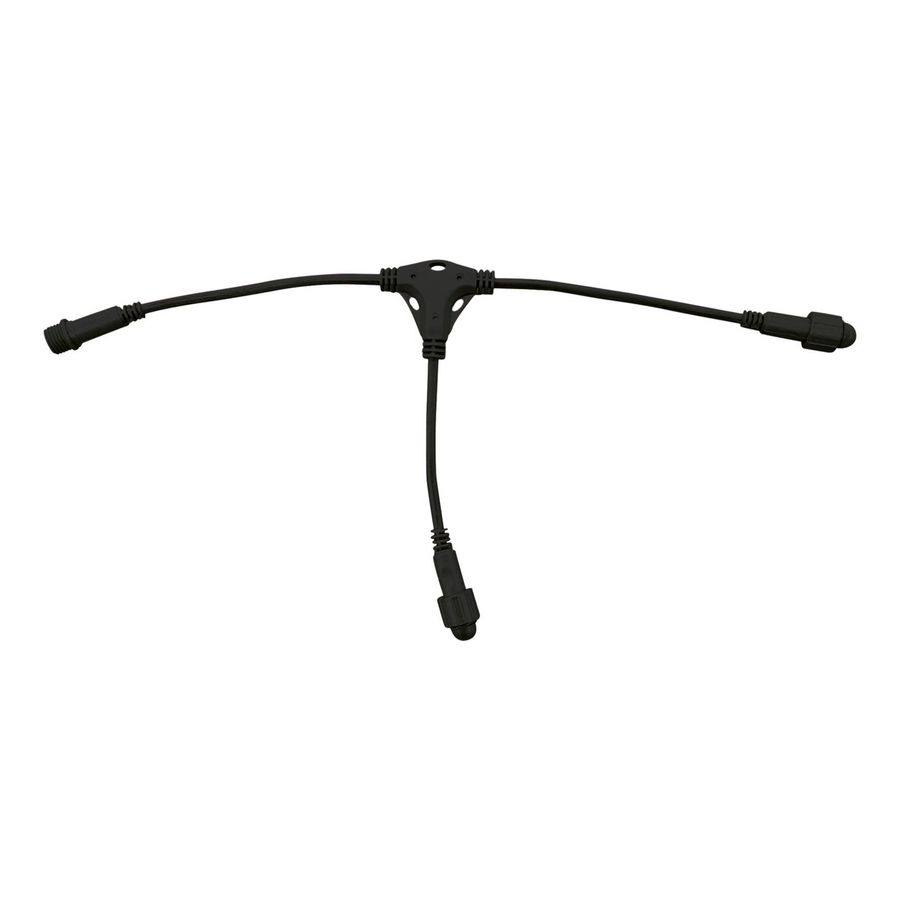 T-verdeler QuickFix QF 002-121 2 voudig 36V zwart