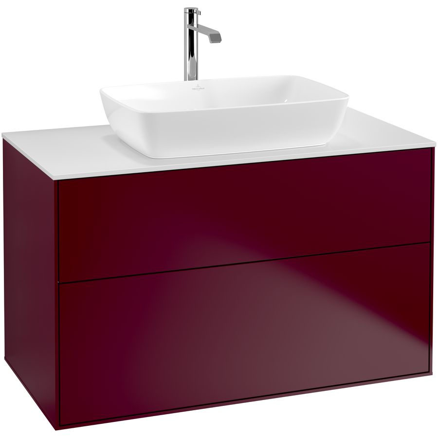 Wastafelonderkast Finion 1000x603x501mm Peony Matt Lacquer G76100HB