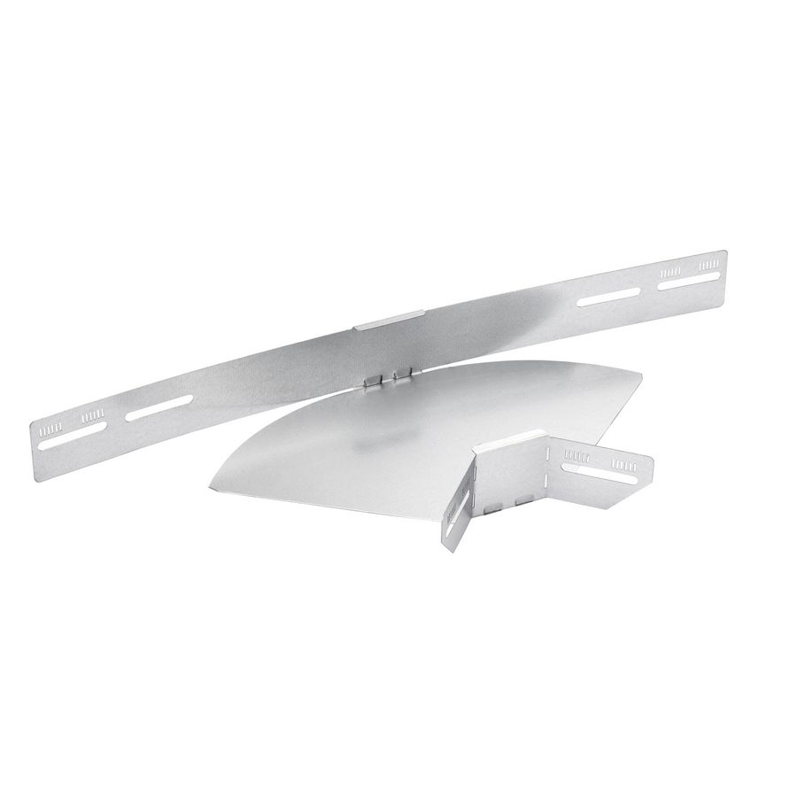 Hoekstuk verstelbaar vlak 120x60mm Sendzimir verzinkt