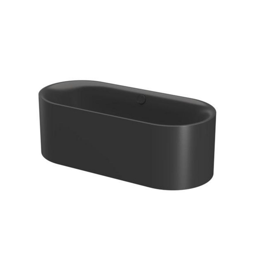Bad BetteLux Oval Silhouette 1700×750mm Slate