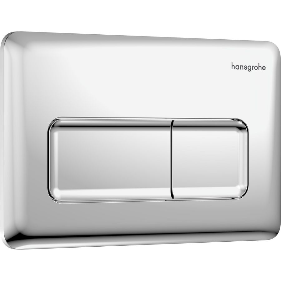 Drukplaat iFrame Original Q dual flush chroom