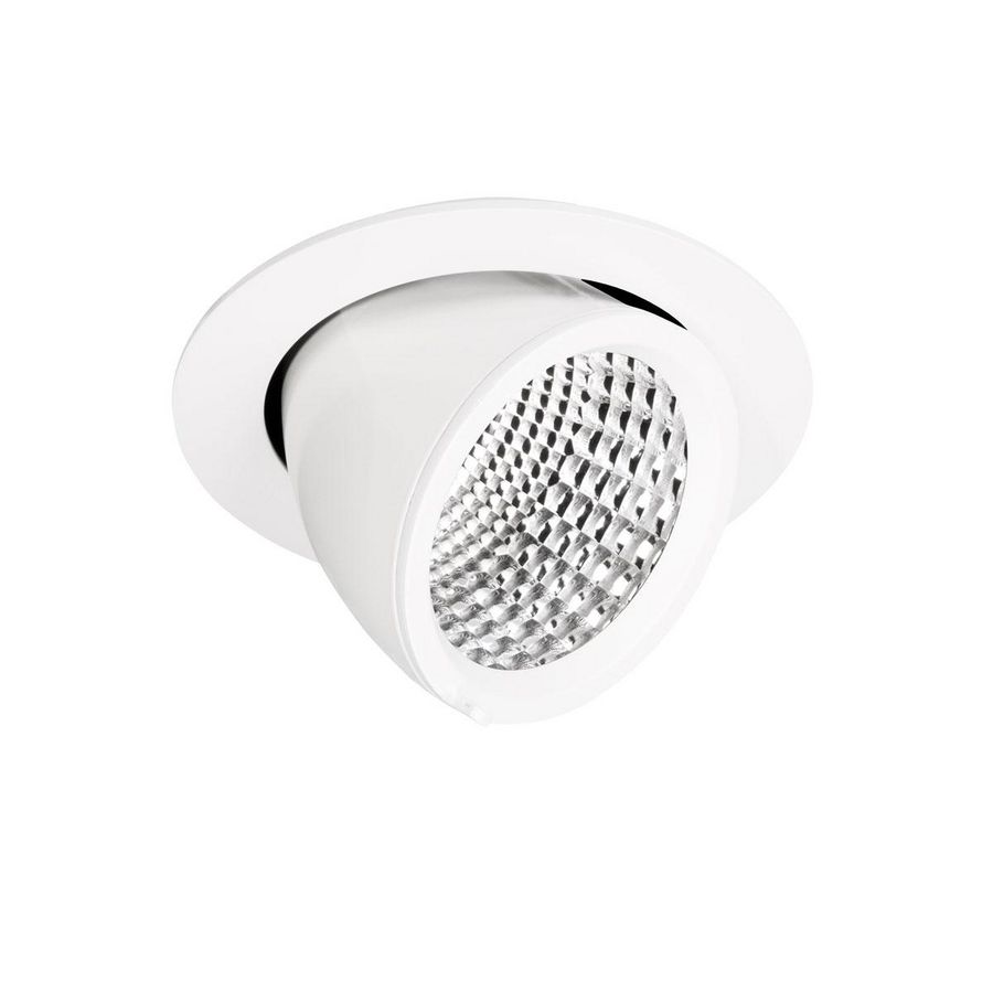 LED-Inbouwspots 3000K 20W statisch cirkelvormige verspreiden