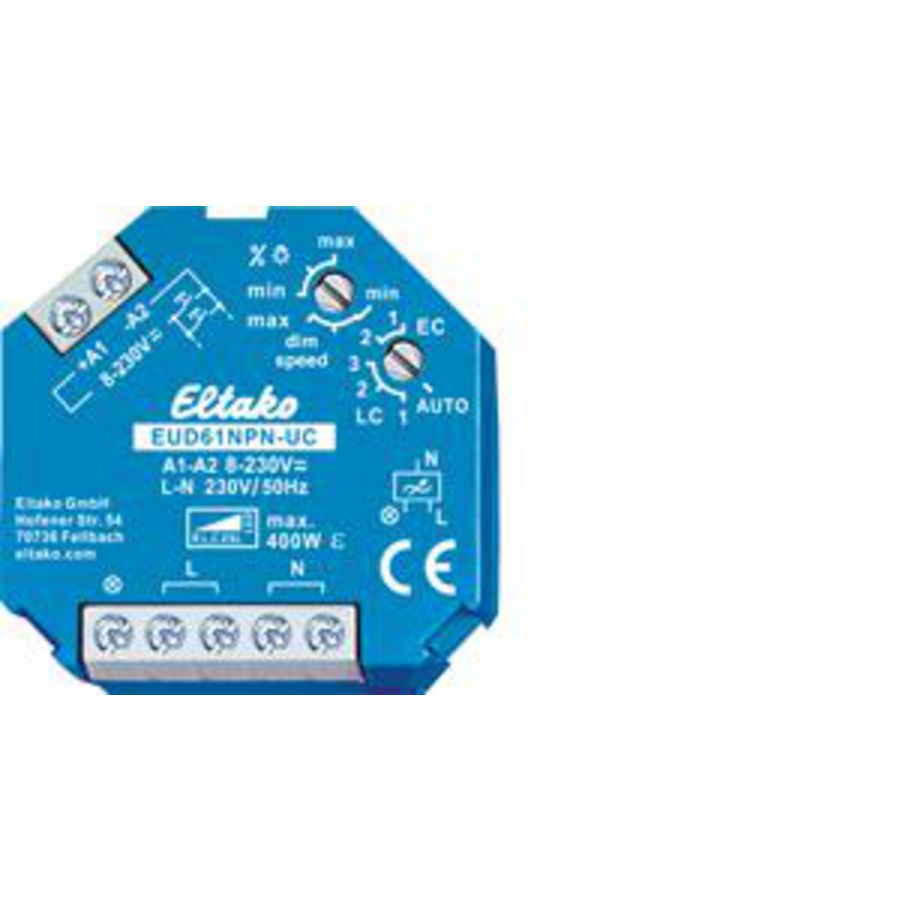 Uni. inbouw LED dimmer tot 400W. en R/L/C last.
