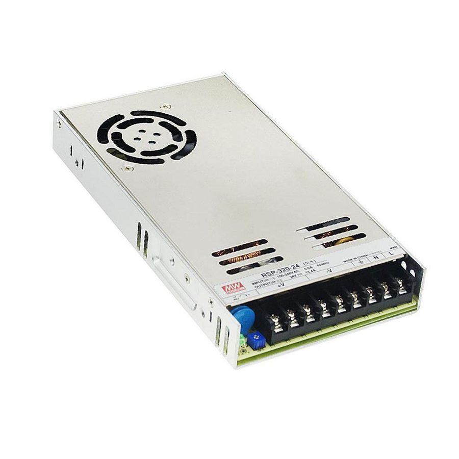 AC-DC gesloten PSU Low Profile 320W 24V
