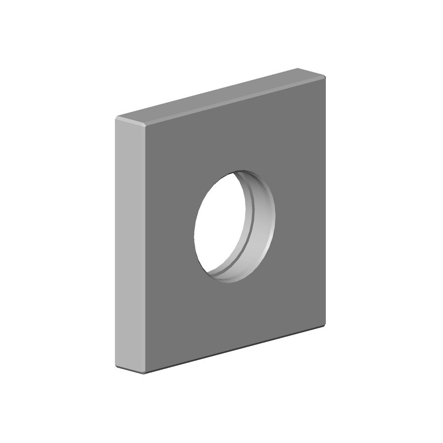 Rozet 55X55X9mm-BG