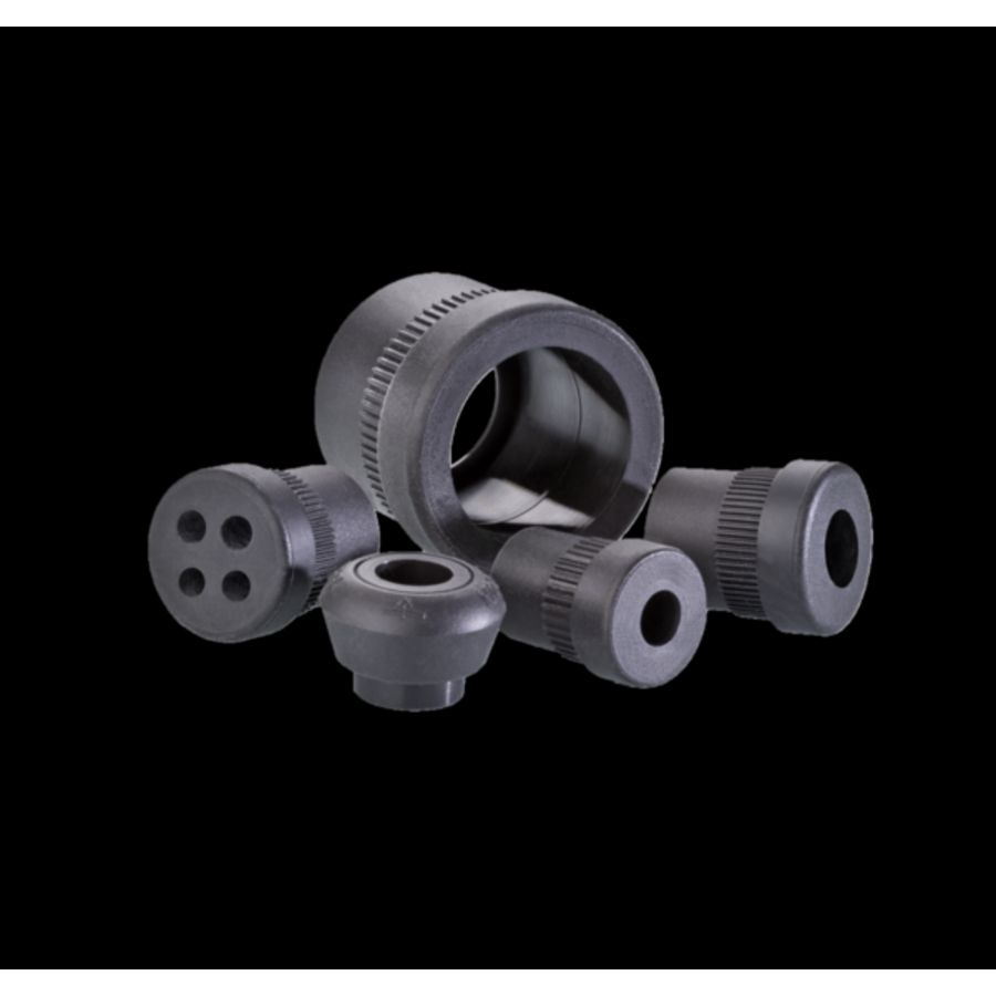 Inzetstuk siliconen voor wartel PG9/M16x1,5 drl 5-8mm E150I8