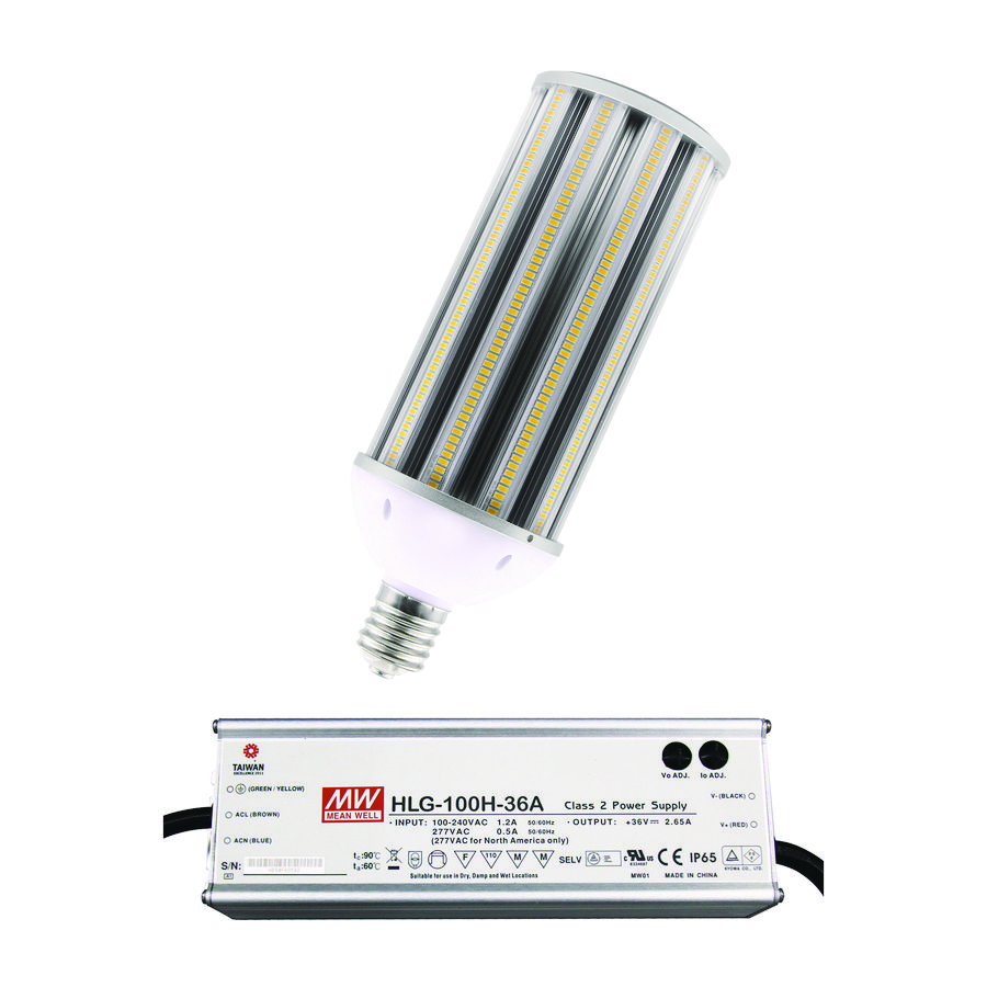 LED-lamp External driver LED Corn E40 100W 15800lm 6500K