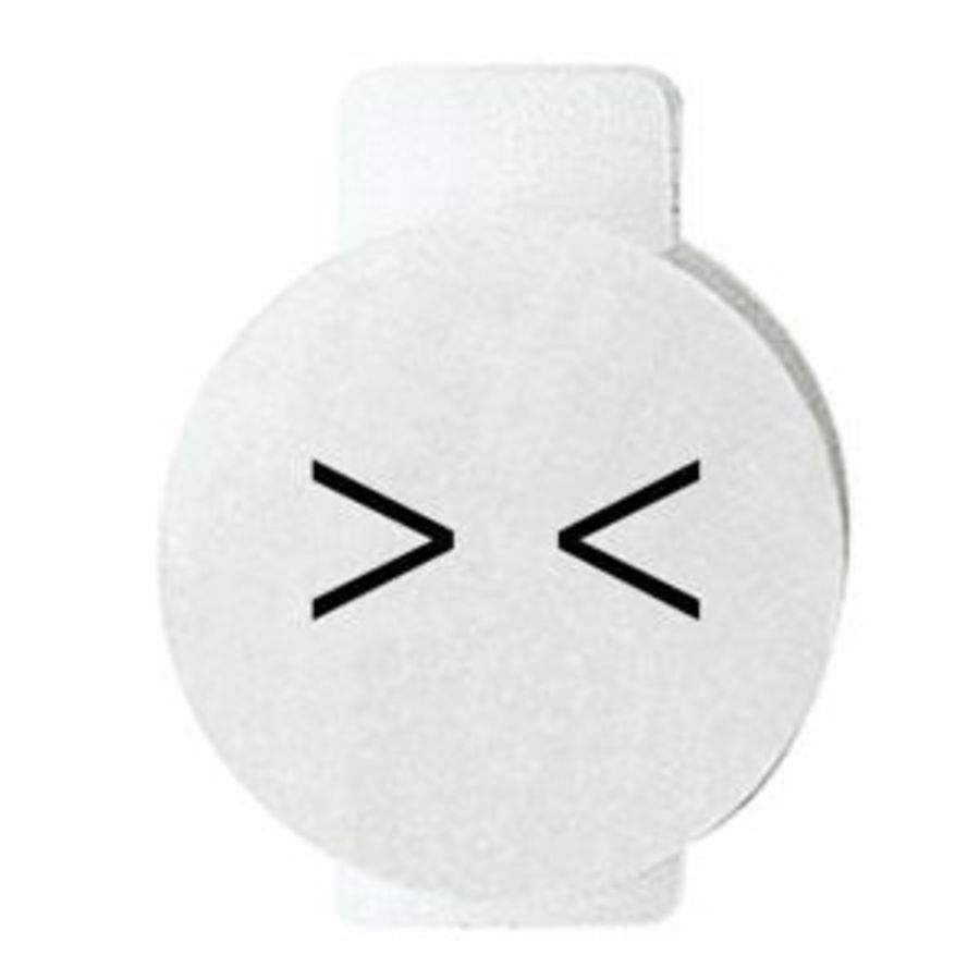 LENS+VERLICHT SYMBOOL BEDIENINGSAPPARATEN-PIJLTJE VVE=20