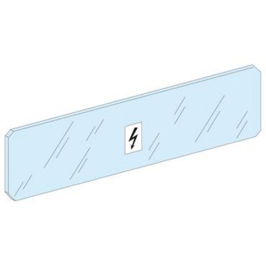 AFSCHERMING VOEDING H100MM/MEERT. RAILS