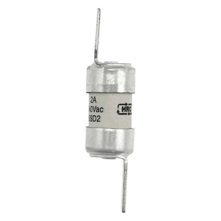 Zekering laagsp. 2A AC 240V BS88/E1 12x47 gL/gG BS VVE=20