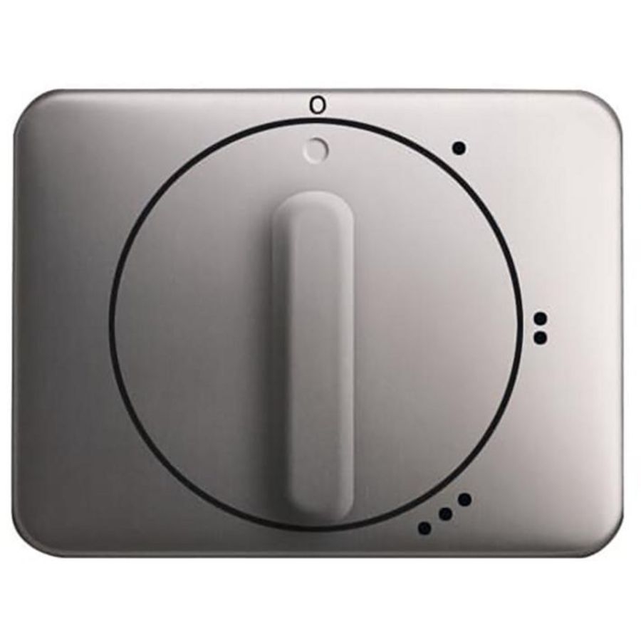 Centraalplaat v 3 standen schak 2710U a-platin (2542 DR/01-20)