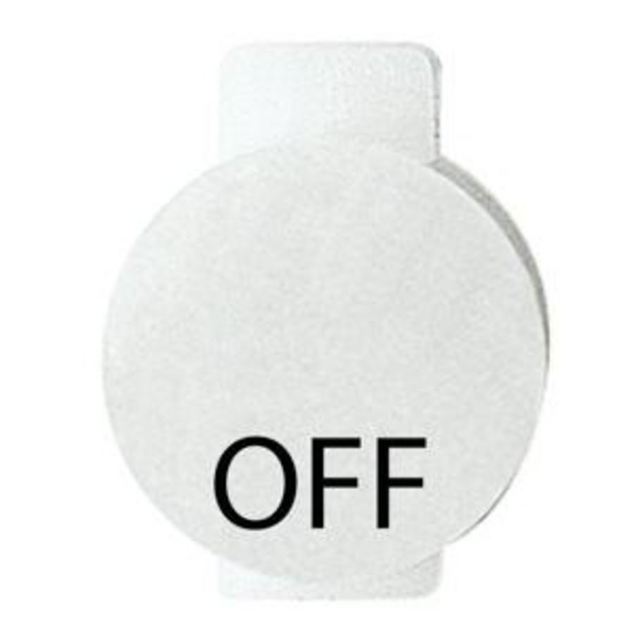 LENS+VERLICHT SYMBOOL VOOR BEDIENINGSAPPARATEN-UIT-S VVE=20