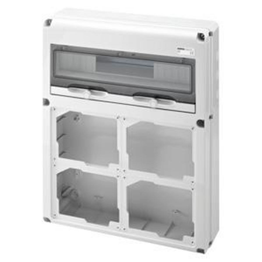 Q-DIN 20 MODULE-4 FLENZEN IB HORIZONTAAL 16/32 A CBF IP44