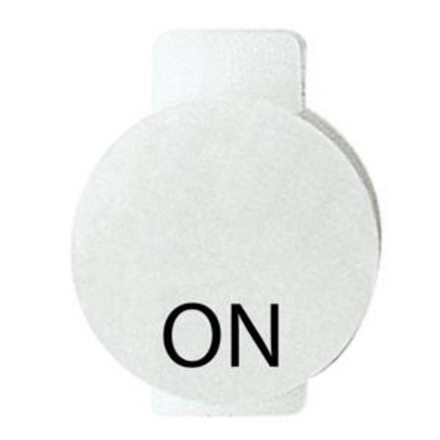 LENS+VERLICHT SYMBOOL VOOR BEDIENINGSAPPARATEN-AAN-S VVE=20