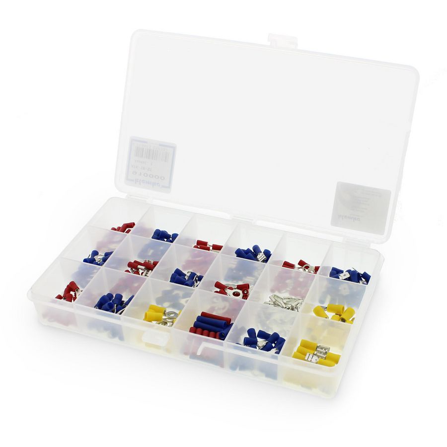 Assortiment gangbare geisoleerde kabelschoenen PVC