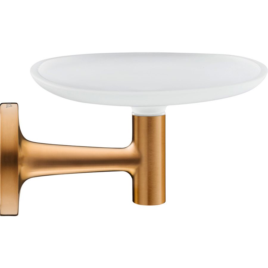 Starck T Zeepbakje Brons Geborsteld 140x119x66mm