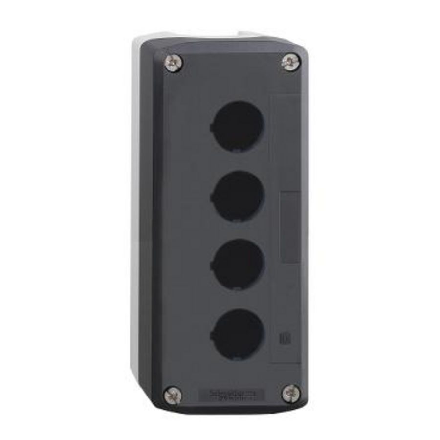 Lege drukknopkast 4 gaten Bedrukt Custom Harmony XAL-D