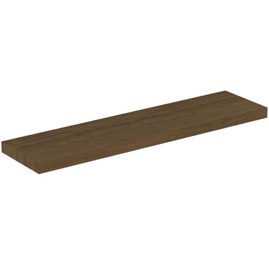 Conca console 2000x505x80mm zonder uitsnijding dark walnut