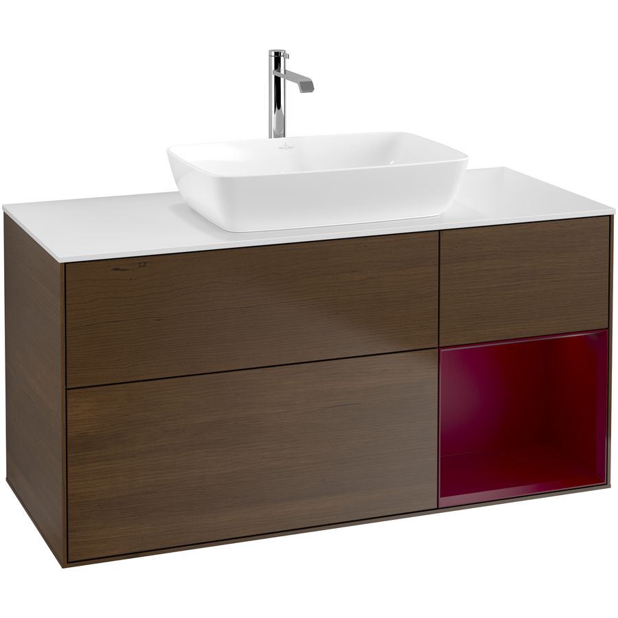Wastafelonderkast Finion 1200x603x501mm W.Veneer G831HBGN