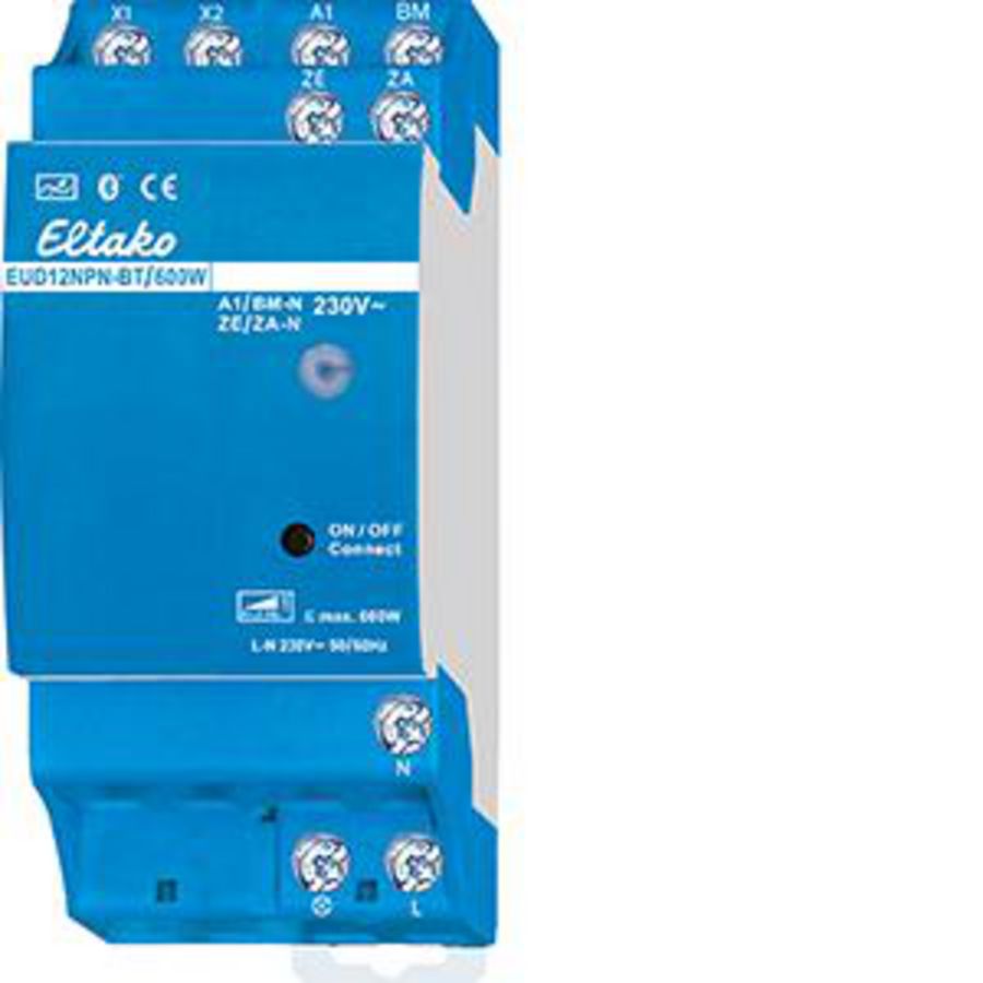 Uni. multifunctionele LED dimmer tot 600W, met Bluetoot