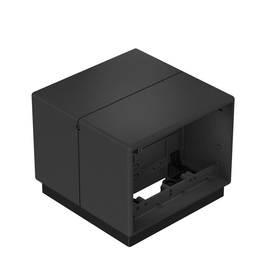 Telitank 118x118x97 polyamid zwart 9011