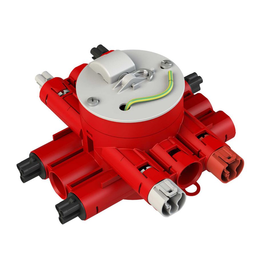 Stekerbare centraaldoos CW75-GT4-brandwerend